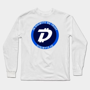 In Digibyte We Trust Long Sleeve T-Shirt